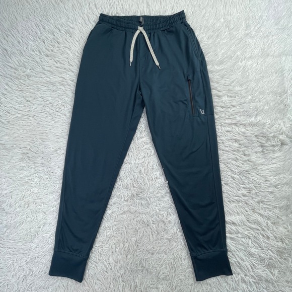 Vuori Other - Vuori Pants Mens Small Teal Sunday Performance Jogger Stretch Moisture Wicking S